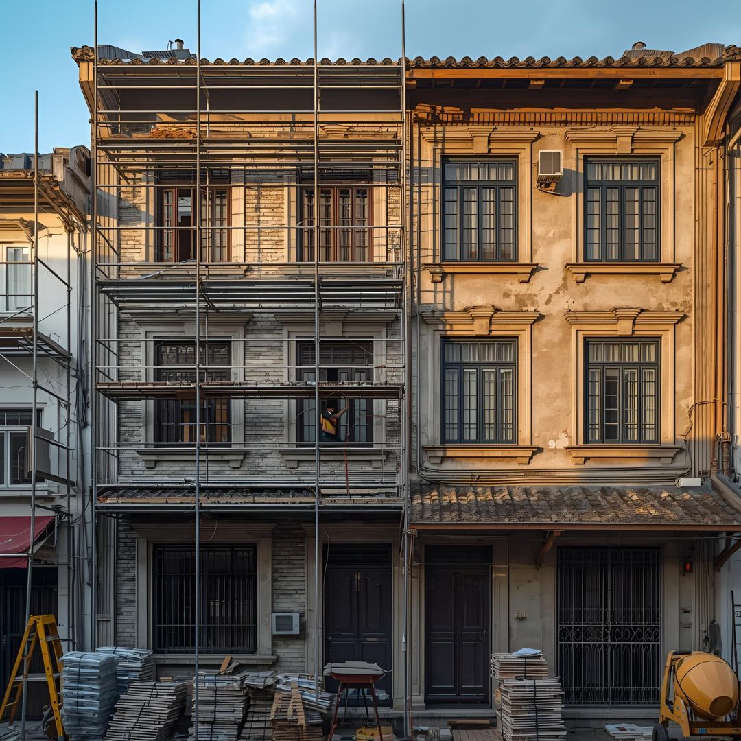 外牆拉皮整修-表面修繕項目-小蘋果工程